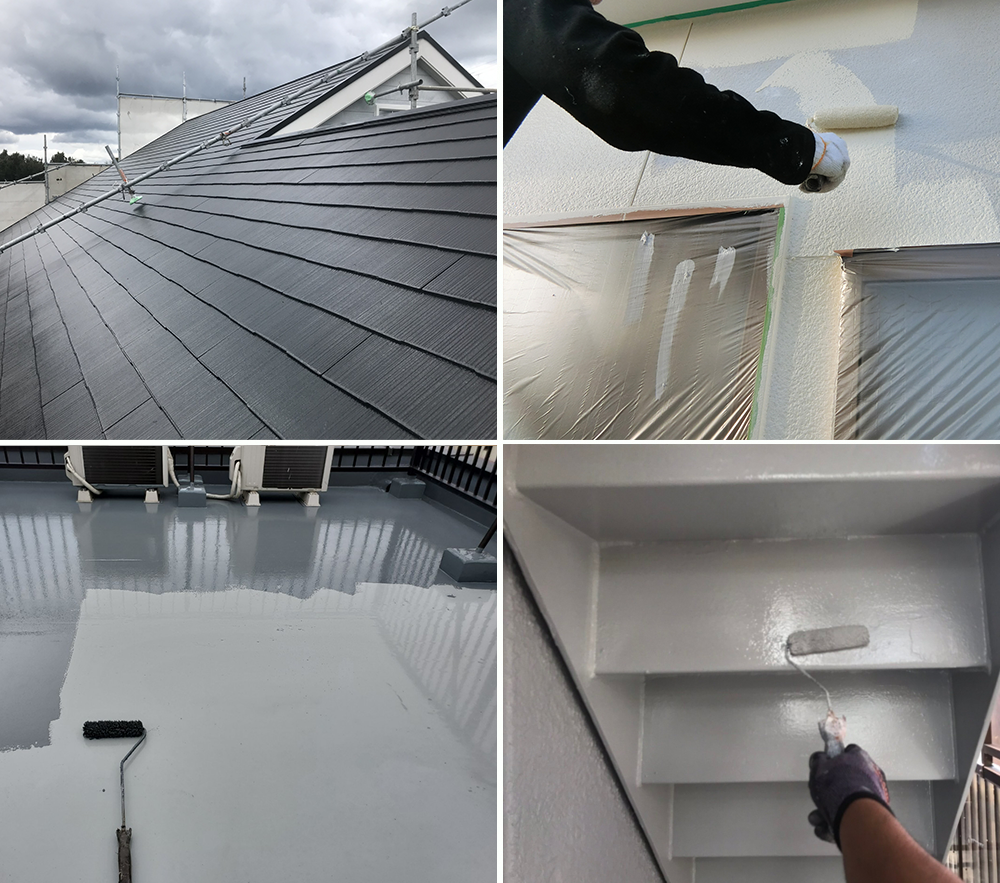 屋根塗装・外壁塗装・防水塗装・防錆塗装